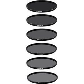 ICE CO 72mm Slim 6 Filter Set ND MC ND4 ND8 ND16 ND32 ND64 ND1000 2, 3, 4, 5, 6,10 Stop 16 Layer Nano Multi-Coated Optical Glass