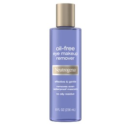 Neutrogena Gentle Oil-Free Eye Makeup Remover  Cleanser for Sensitive Eyes, Non-Greasy Makeup Remover, Removes Waterproof Mascara, Dermatologist...   