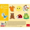 Goula 53173 6 Animal Shaped Puzzles, 2 Pieces, Multi-Colour, One