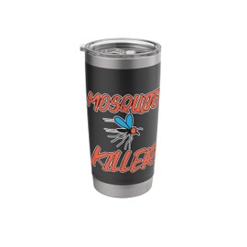 Mosquito Killer Camper Outdoor Insect Defense Stainless Steel Insulated Tumbler