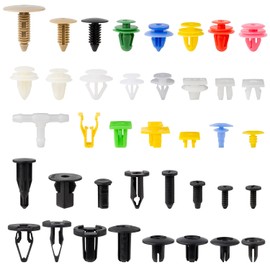 Car Mounting Clips, 500 Pieces Mounting Clips, Door Panel, Universal Plastic Rivet Set with Disassembly Tools, Car Body Trim Clips, Car Brackets Bumper Mounting Clips