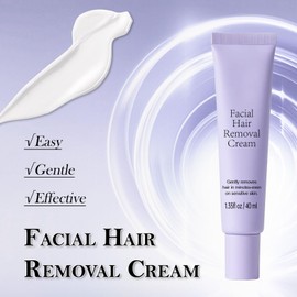 Hair Removal Cream Essence, Face Hair Removal Cream + Essence for the Face, Moisturising Hair Removal for Lips and Face, Painless and Long-Lasting