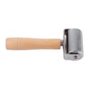 DIY Leather Handwork Smoother 35mm Leather Roller Tool Leathercraft Edge