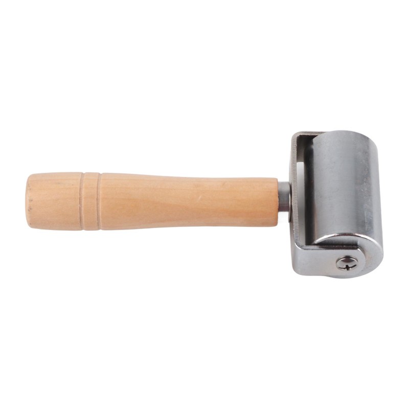 DIY Leather Handwork Smoother 35mm Leather Roller Tool Leathercraft Edge