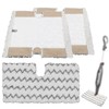 3 Pack Steam Mop Pads Replacement Compatible with Shark Genius