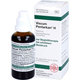 DHU Viscum album Pentarkan H Combination for Accompanying Therapy for Increased Blood Pressure 50 ml Solution