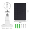 Solar Panel Charger -Weather Resistant, 5W 5V Solar Panel Wall
