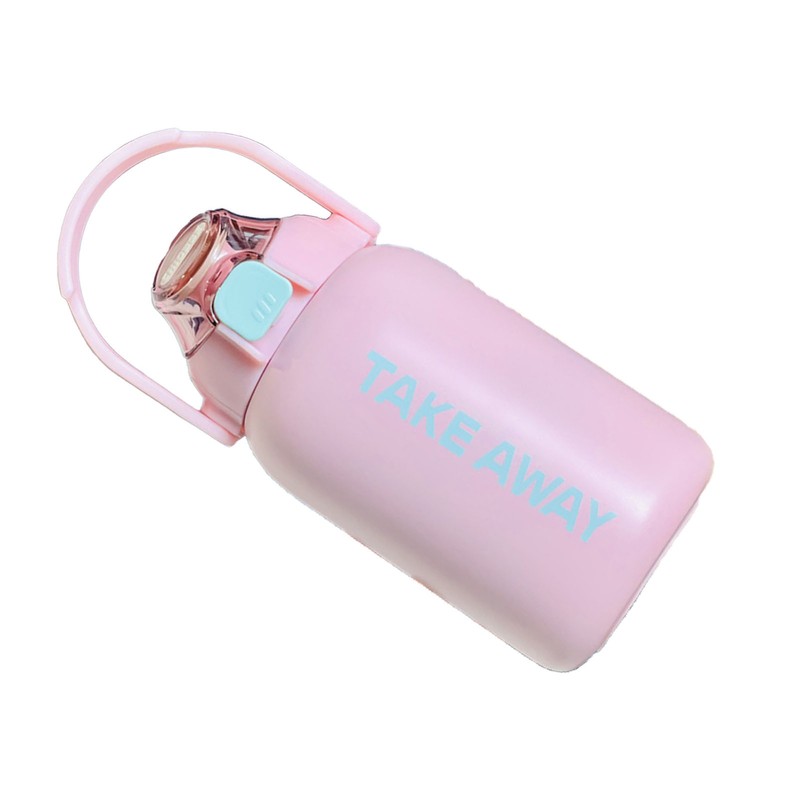 850ml Insulated Water Bottle Large Capacity with Bounce Cap Straw