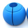 2pcs Dumbbell Grips Thick Silicone Barbell Grips Weight Bar Grips