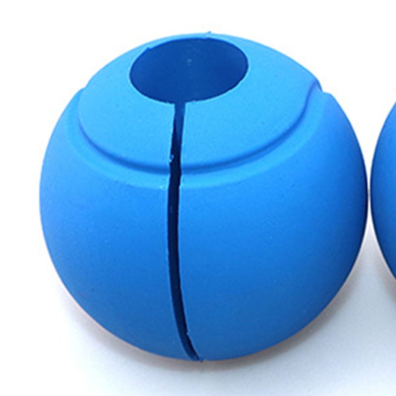 2pcs Dumbbell Grips Thick Silicone Barbell Grips Weight Bar Grips