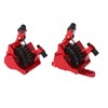 4pcs Disc Brake Kit Aluminium Alloy Disc Brake Calipers Rotor