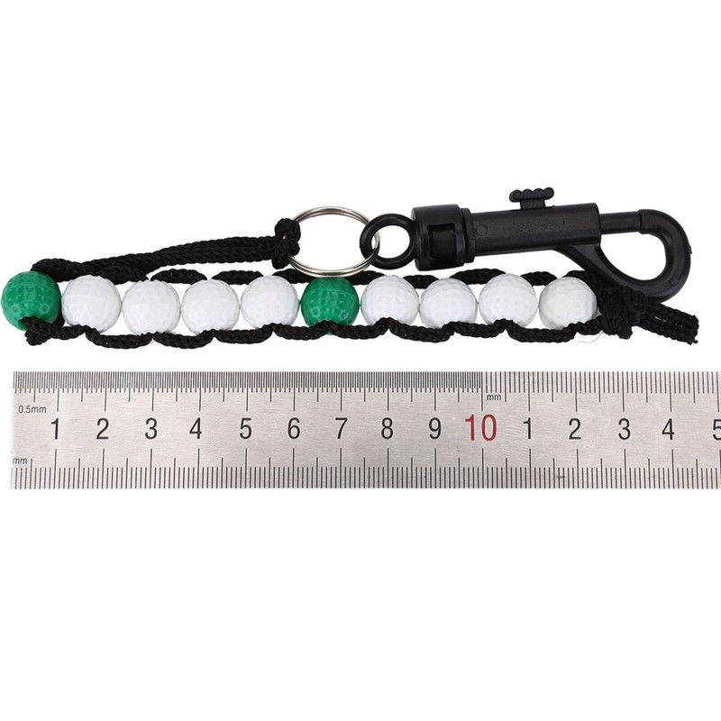 Golf Bead Counter, 2 Pcs Portable Golf Score Counters, Bead
