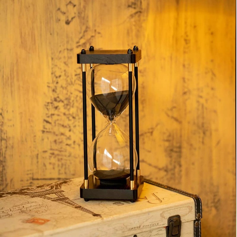 Lmzxmcy Large Sand Timer, Hourglass Timer 60 Minutes,Vintag