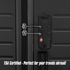 Volein 2 pcs Customs Locks for Luggage, TSA007 Authentication Security