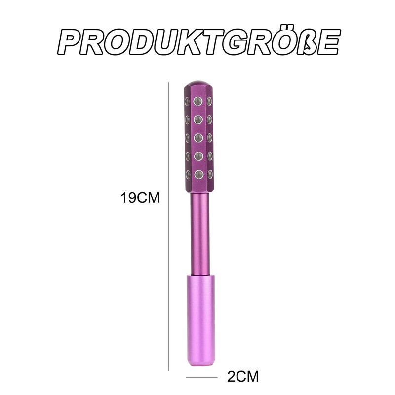 Gesichtsroller - Face, Lymphdrainage, Face Massager, Jade, Massagegerät, Face Roller,