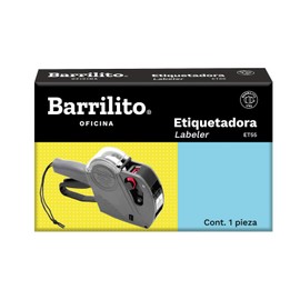 Barrilito Etiquetadora manual, 8 Dígitos para Marcar Precios de Productos. ET55