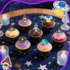 24 PCS Space Astronaut Cupcake Ring Toppers