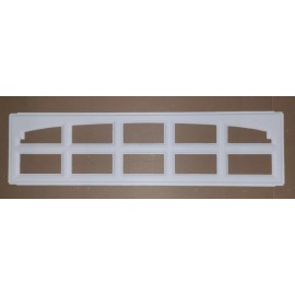 Clopay Ideal Holmes CHARLESTON 608 WHITE Replacement Window Inserts/LONG Panel IDEAL Garage Doors