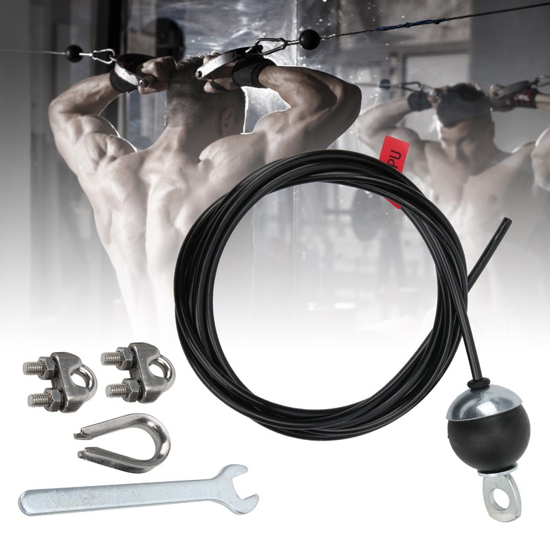 Adjustable Gym Cable Fitness Cable Steel Wire Rope for Home