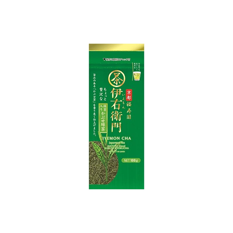 Iemon Green Tea with Matcha, 3.5 oz (100 g)