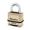 Master Lock - Combination Padlock, Bottom, Black/Silver