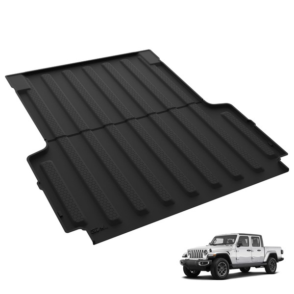3W Bed Mat Compatible for Jeep Gladiator 2020-2024, All Weather