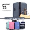 Travelhouse Hard Shell Luggage Set: Lightweight Carry-On with Spinner Wheels,
