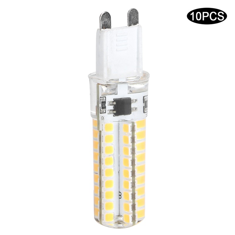 10Pcs G901052 1.5W Mini Silicone Bi‑Pin LED Light Bulb Kit
