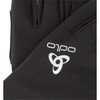 Odlo Unisex Guanti WATERPROOF LIGHT, Nero, M