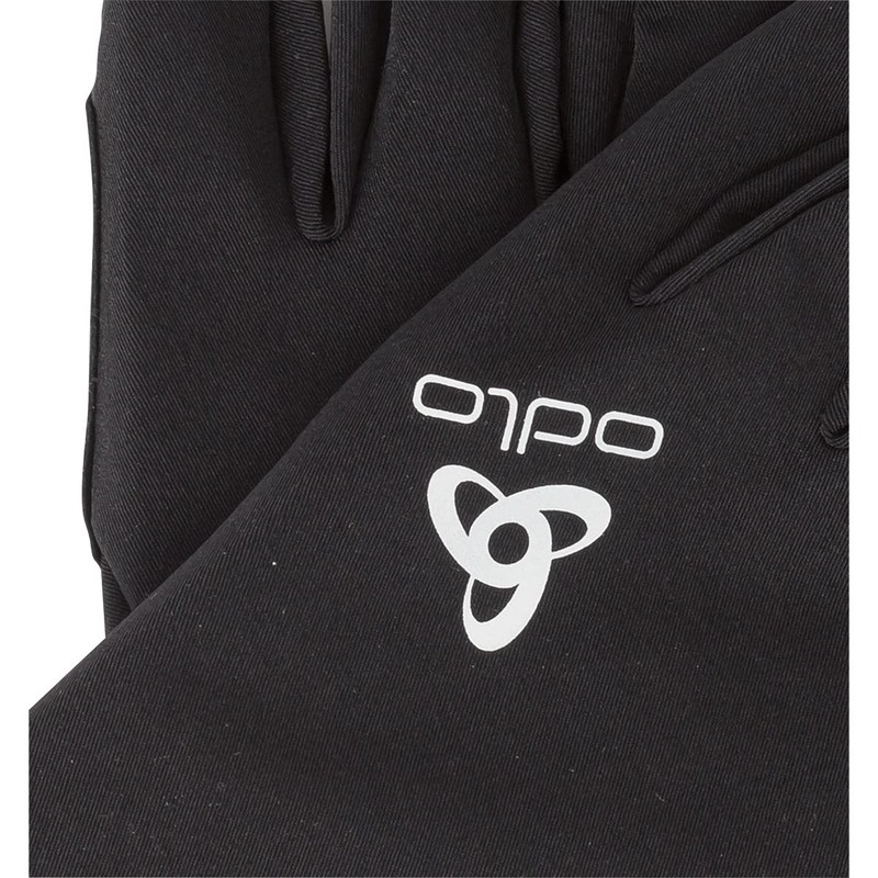 Odlo Unisex Guanti WATERPROOF LIGHT, Nero, M