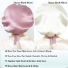Cocheng - Gorro de seda 100% de morera para dormir