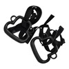 2Pcs Kids Gymnastic Rings Monkey Shape Load Bearing 150KG Ergonomic
