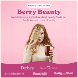 Rheal Berry Beauty 150g | 30 Servings | Nutritious Superfood Blend with Açai Berry & Acerola | Contains Your Daily Serving of Vitamin C | 100% Organic & Gluten Free | Plant Based | Certified B Corp