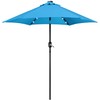 Yaheetech 7.5FT Solar Umbrella LED Lighted Patio Umbrella Waterproof &