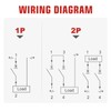 APIELE Miniature Circuit Breakers 1000V DC, 20Amp 2Pole Circuit Breaker
