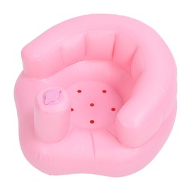 Inflatable Seat, Leak-Proof, Foldable, Built-in Gas Pump, PVC Infant Support, Inflatable Chair, Portable Baby Seat, Travel Seat, Pool Seat