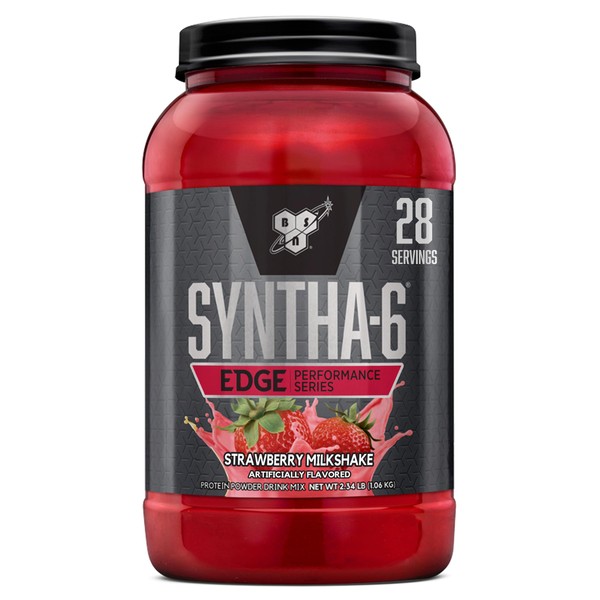 BSN BSN SYNTHA-6 Edge Protein Powder, Strawberry Protein Powder with