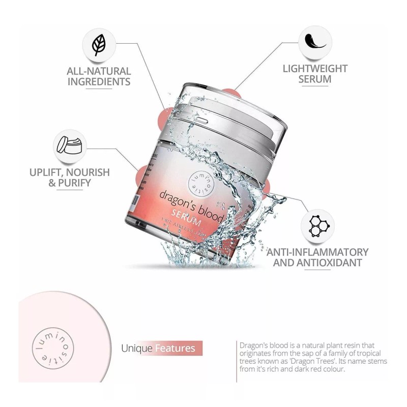 Luminositie Dragones Sangre Suero - Gel Para Esculpir, Cara De