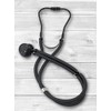 EMI 330-ST Stealth Black Sprague Stethoscope and Aneroid Sphygmomanometer Blood