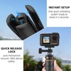 64in Pocket 3 Selfie Stick Tripod for GoPro Camera, Extendable