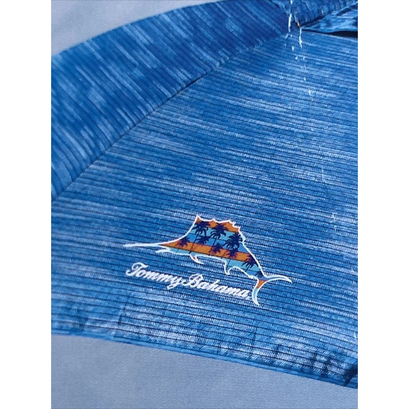 Tommy Bahama 8ft Beach Umbrella - Blue UPF-50+ NEW