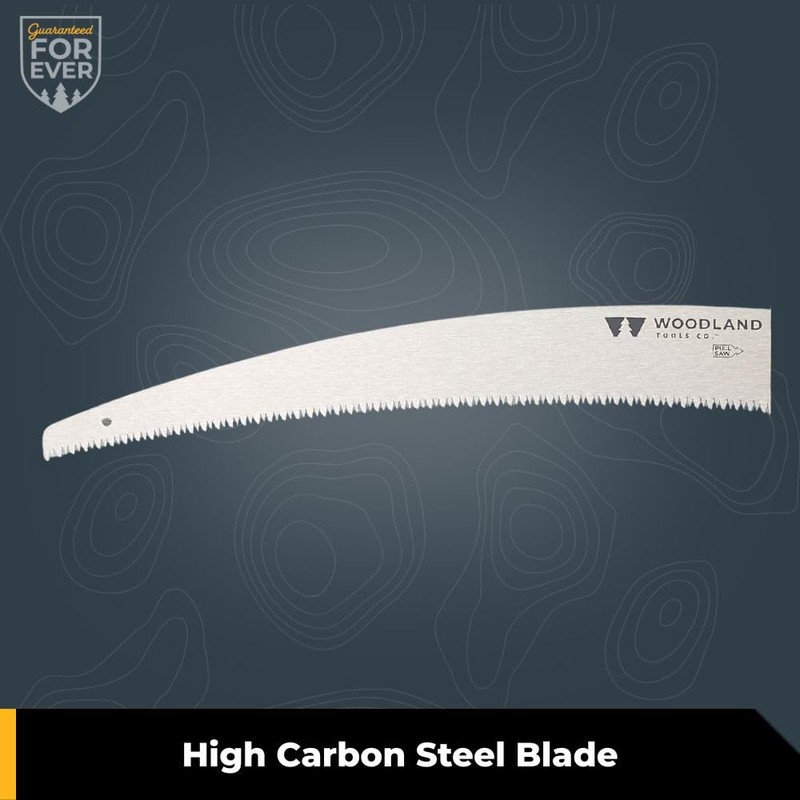 Woodland Tools Super Duty D-Handle Pruning Saw – Curved Tree
