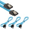 Poppstar SET – 3x S-ATA 3 Cable SATA 3 HDD/SSD