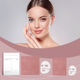8PCS Bio-Collagen Face Mask,Deep Collagen Wrinkle Lifting Mask,Deep Overnight Hydrating,Pore Minimizing,Face Firming,Elasticity Improvement,Perfect for Dry & Dehydrated Skin