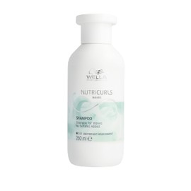 Wella Professionals Nutricurls Shampoo for Waves - Nourish & Define Wavy Hair - Formulated with Nourish-In Complex - Sulfate Free Shampoo (250ml)
