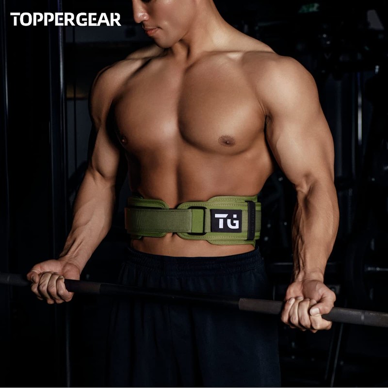 TOPPERGEAR Training Belt (Small, Green)