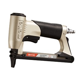 meite MT7116 Pneumatic Staple Gun, 22 Gauge 71 Series 3/8-Inch Crown 1/4-Inch to 5/8-Inch Length Air Upholstery Stapler Gun