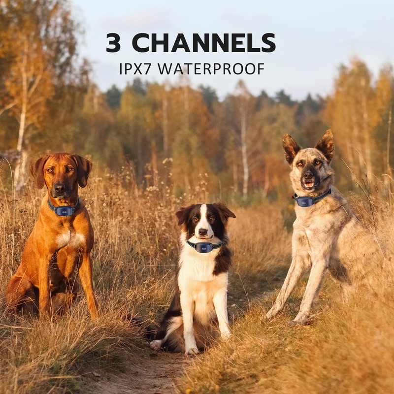 HomeTails Dog Shock Collar with Remote Control - 3000Ft Dog