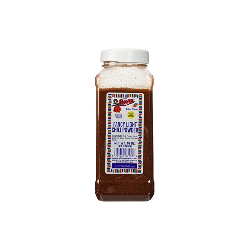 Bolner's Fiesta Fancy Light Chili Powder 16oz