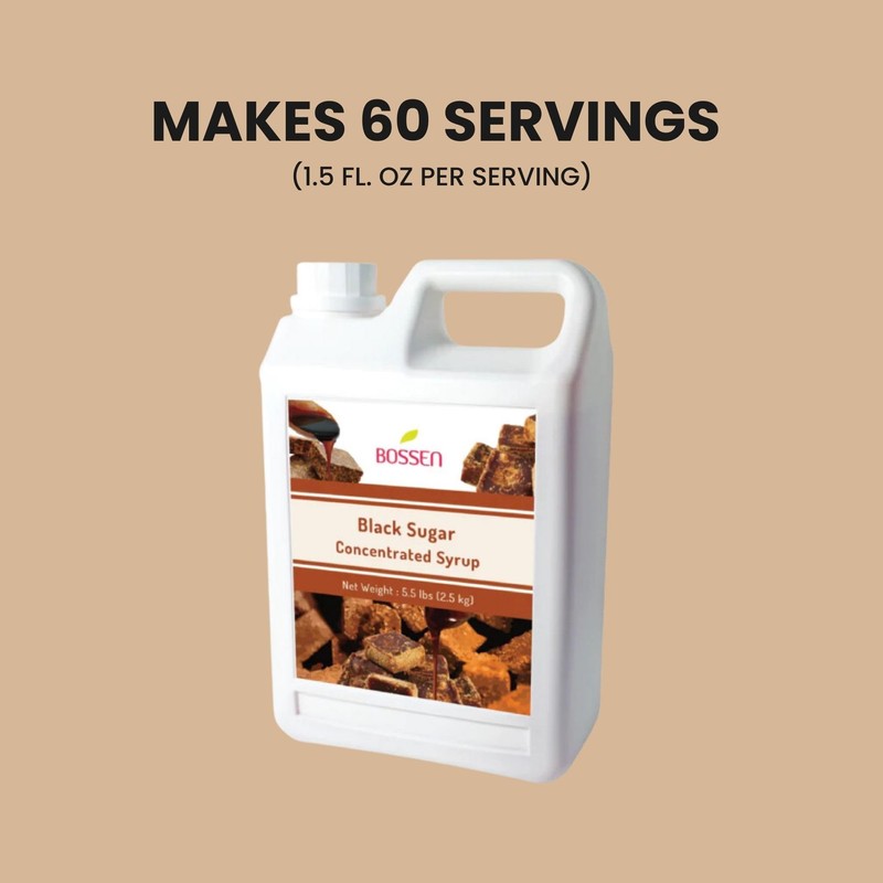 Bossen Concentrated Syrup_5.5 lb (Black Sugar)